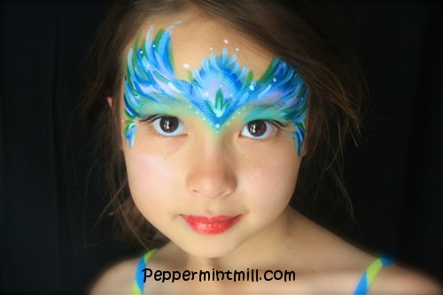 005_blue-feather-beautiful-face-painting a